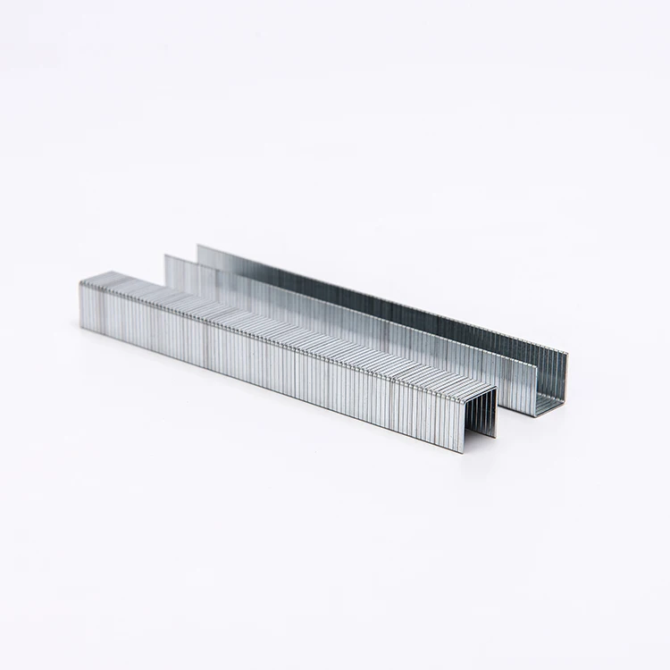 Low Price Galvanized Wire 12.8MM U-Type Staple Sofa Furniture Staple 80 Series Staples for furniture