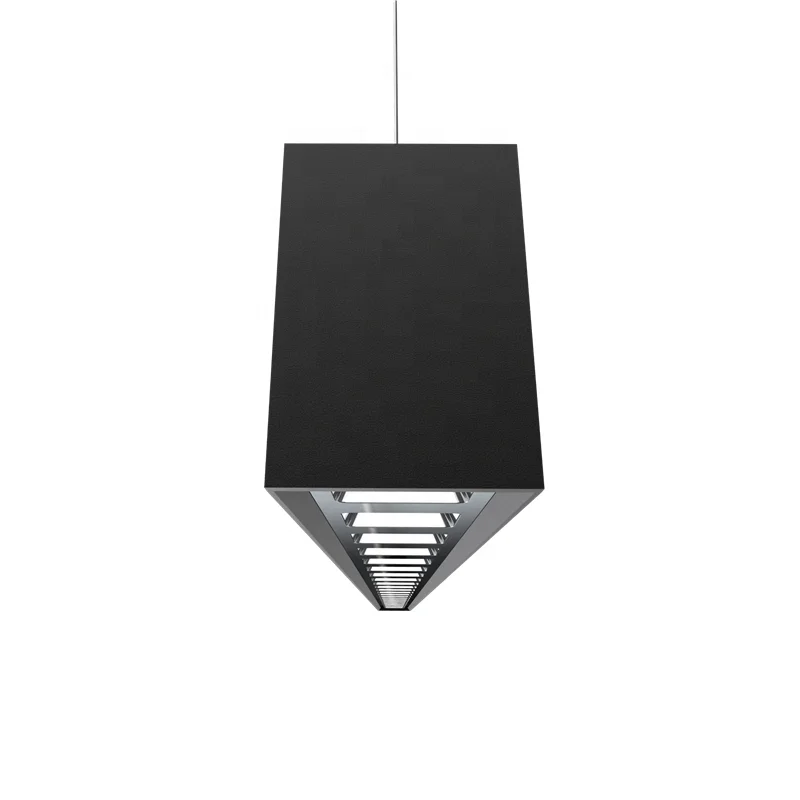 28w Pedant up/down lighting linkable and CCT selected design LED Linear light with prismatic diffuser UGR19