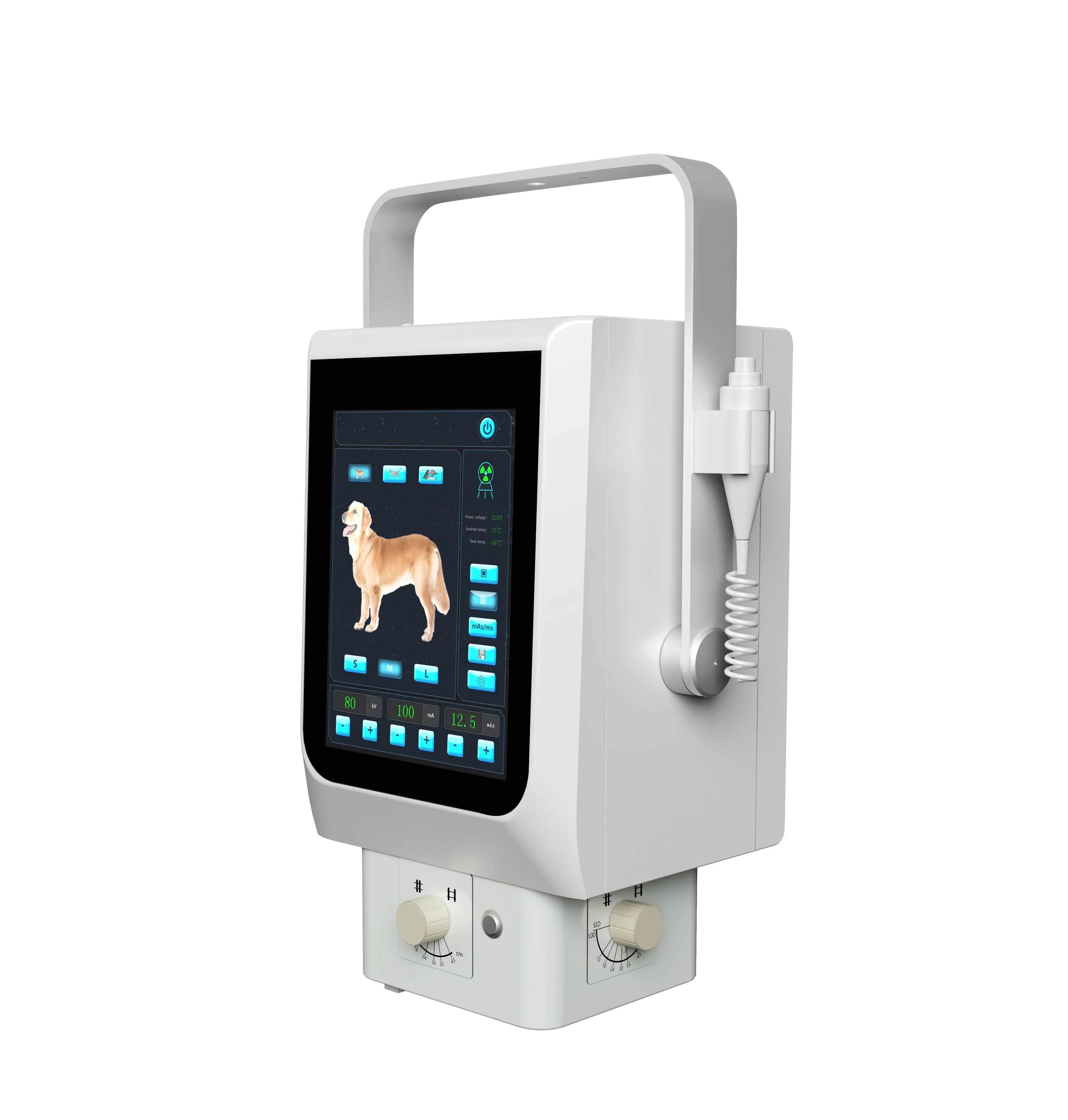 5.6 KW Portable x ray machine with battery x-ray screening system radiology equipment medical science