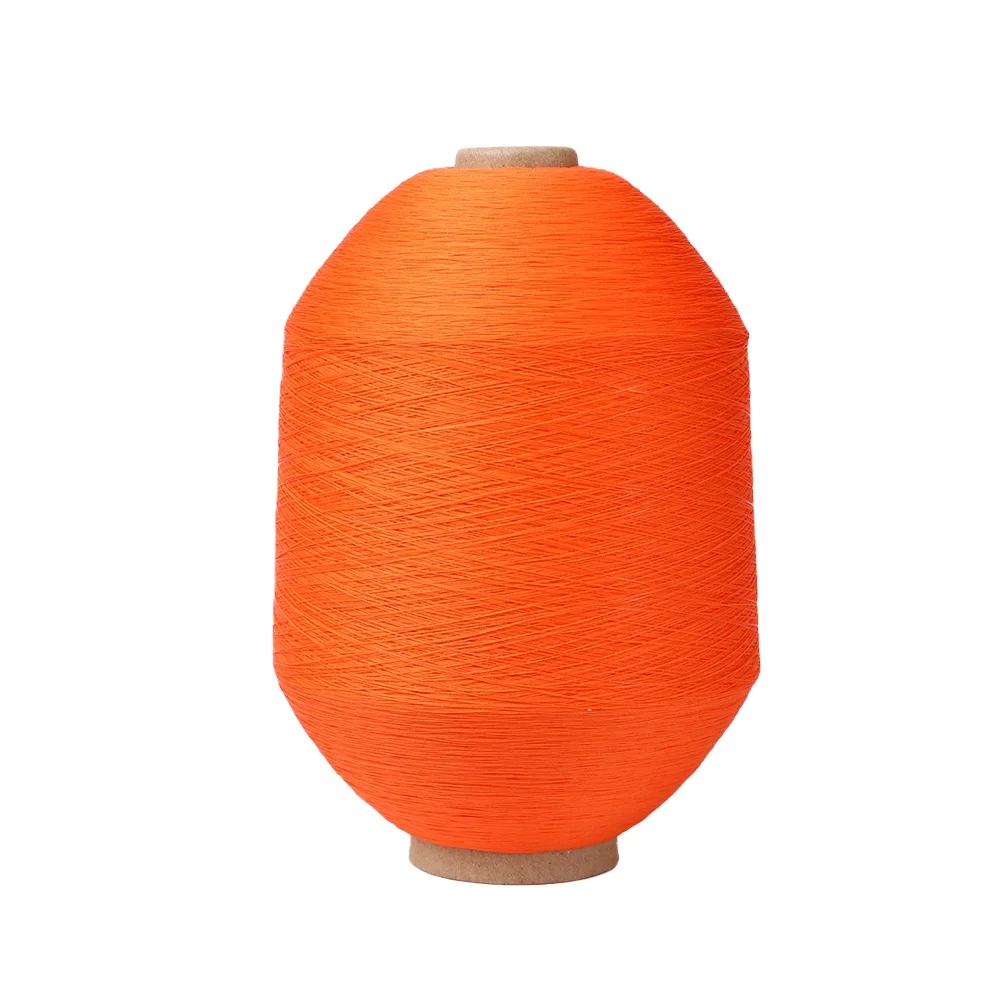 140D Cone Dyed Polyester Yarn With Thousands Of Colors Polyester Dyed Yarn