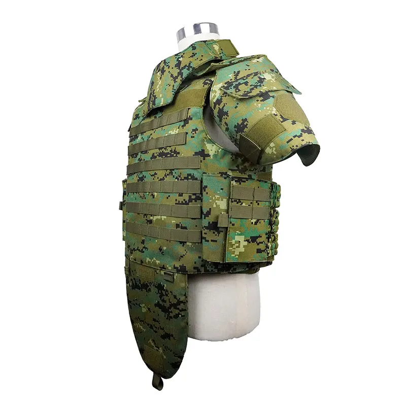 Protect U Armor Full Body Protective Tactical Vest Plate Carrier Gear Safety Vest Tactic Body PE Soft Panel For Field Combat