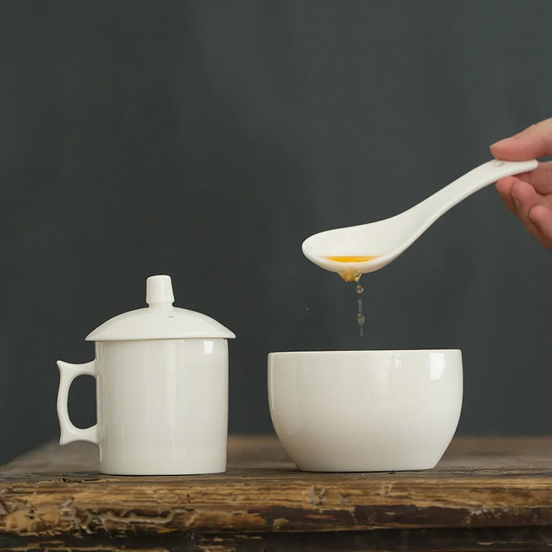 International Standard 150ml Green Black White Ceramic Tea Tasting Cup Set