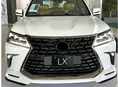  Высококачественный комплект для кузова автомобиля TRD LEXUS LX570 LX 570 limited 2020 2021 передний бампер противотуманная фара решетка радиатора