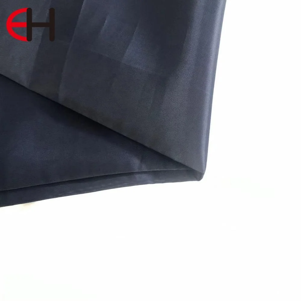 180T 190T Polyester Taffeta Lining Fabrics 46gsm For Garment material