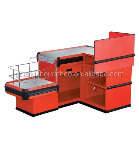 
Factory price retail checkout counter for supermarket shop 