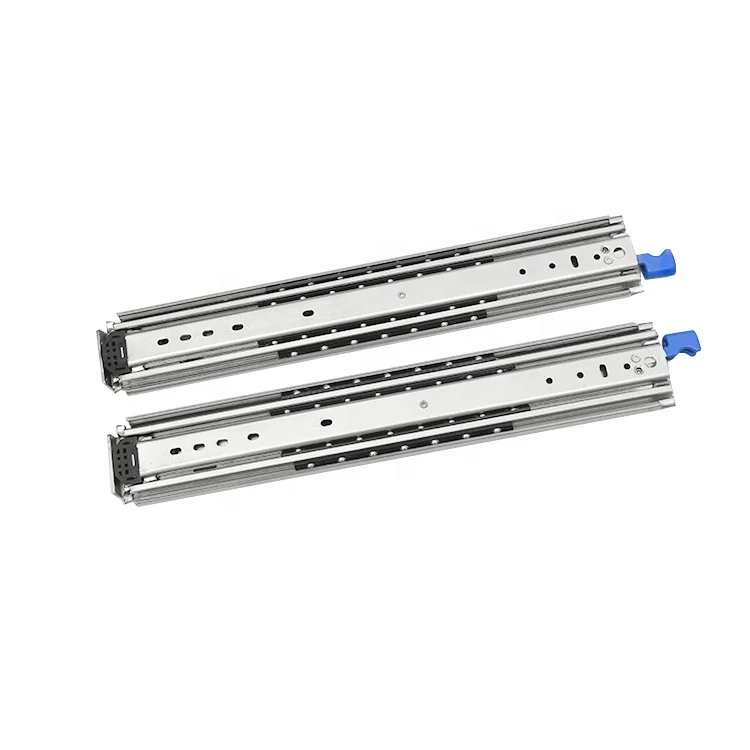 Full extension load capacity 230Kg ball bearing industrial locking drawer slides