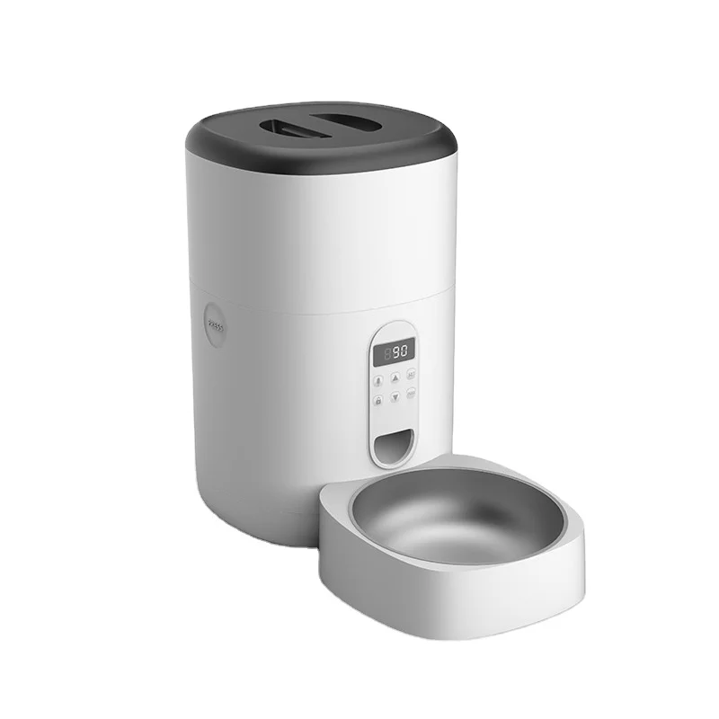 HANDOU Dog Cat Smart Pet Feeder Camera Wifi  Smart Mobile Phone App Remote Control Microchip Automatic Pets Feeder