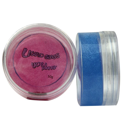 Transparent bouncing putty toy crystal style for kids