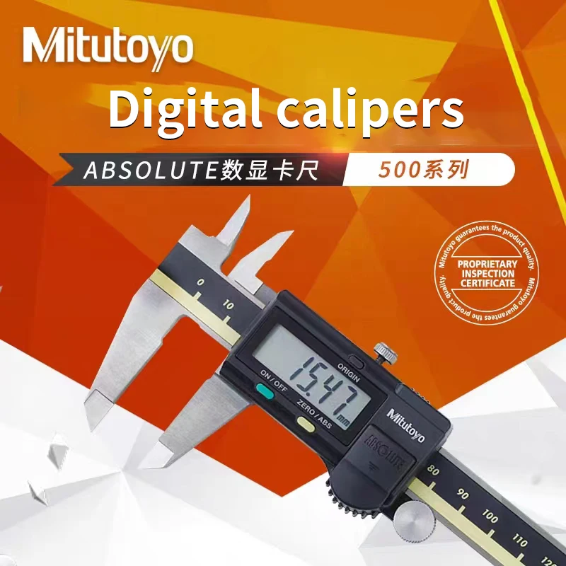 Digital Display Vernier Calipers Digital ABS AOS Caliper 500-174-30