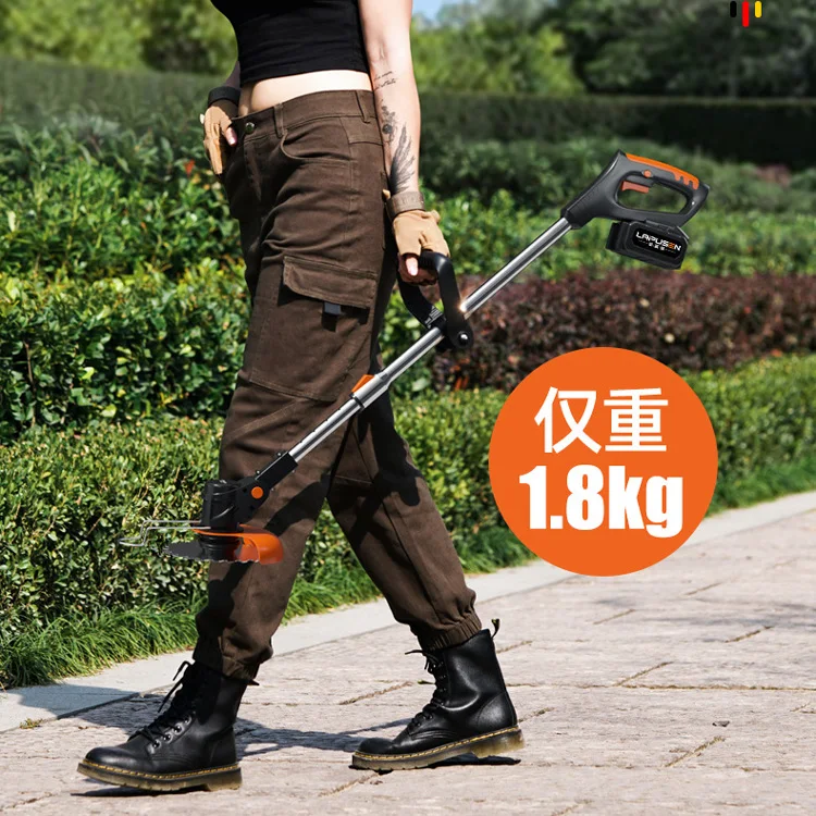 21V Battery Brushtrimmer Cordless Garden Cutter Grass Trimmer M-LGT017 DIY Electric Weed Wacker Cordless Weed Eater Battery
