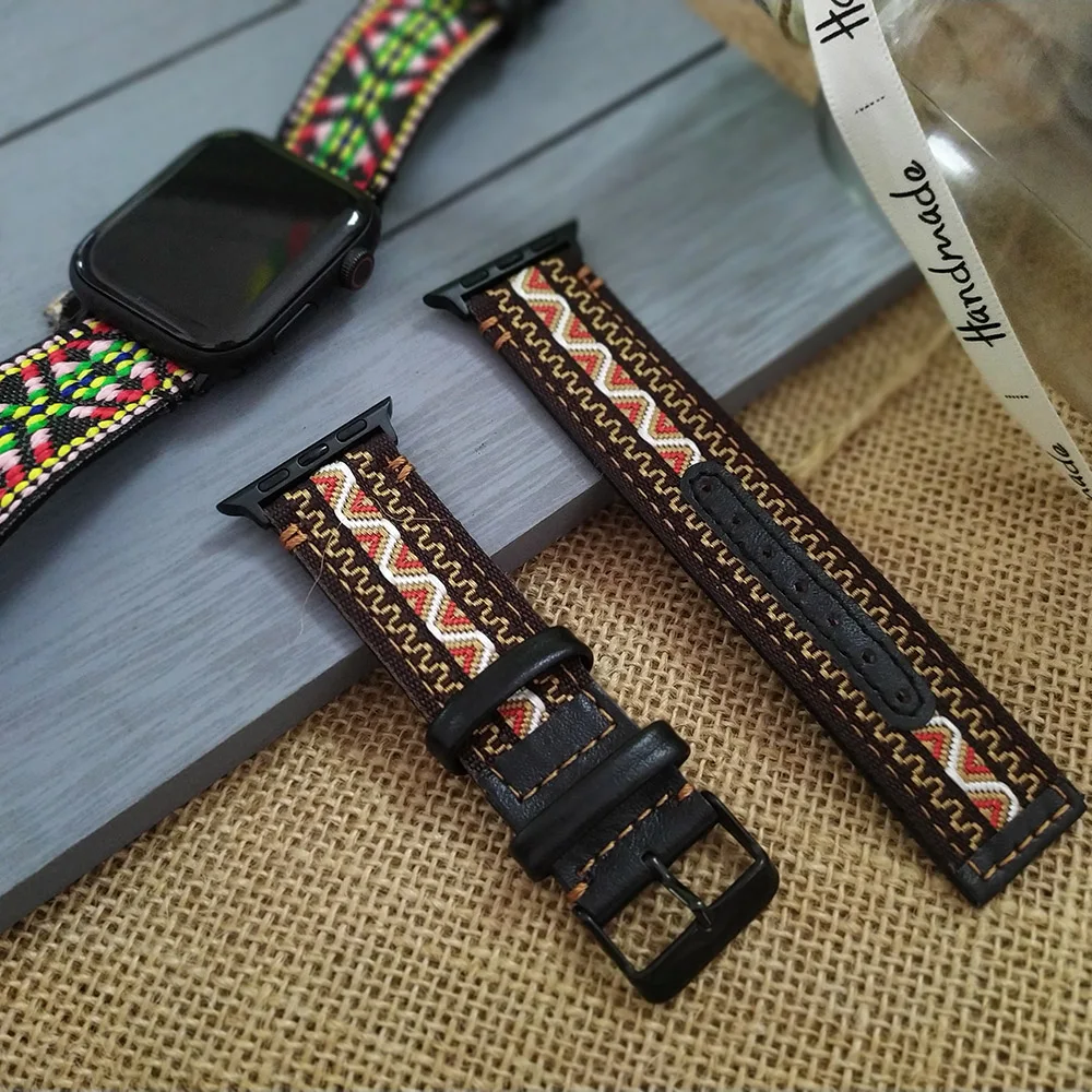 JUELONG New Folk Mix Color Exotic Quick Release watch band 38mm 42mm 44mm 45mm