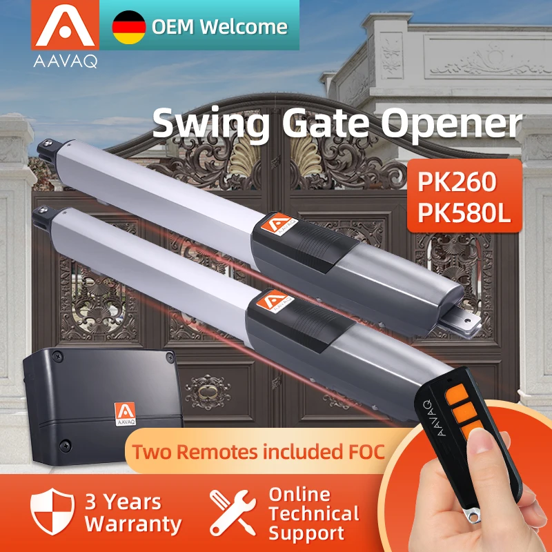 AAVAQ PK Series actuators gate opener smart gate opener swing gate opener