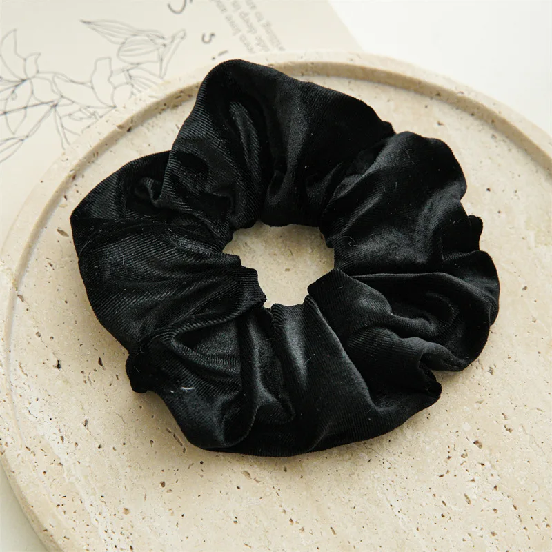 Big Hair Scrunchies Velvet Elastics Large Bobble Scrunchy Hair Bands Women Soft Jumbo Scrunchy Hair Ties