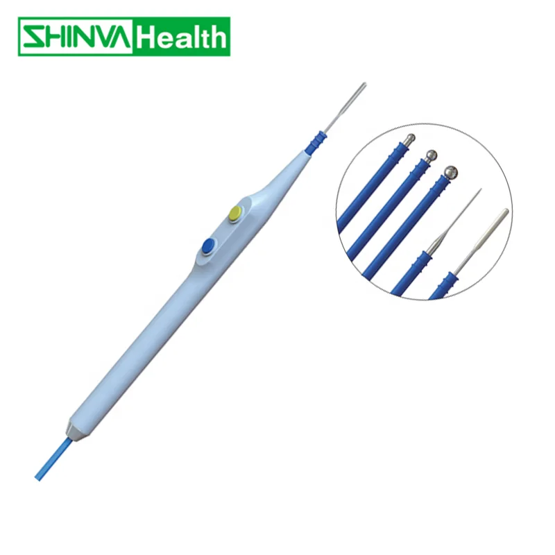 SHINVA Disposable Electrosurgical Pencil Single Use ESU Pencil