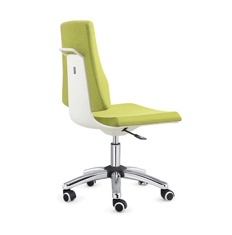 Quality approved armless swivel chatting chair saddle chair ergonomic