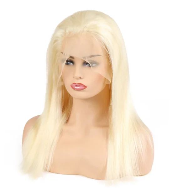 Cheap Shiny Remy Virgin Indian Chinese Brazilian Human Hair Lace Front Female Wig