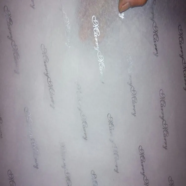 
Half clear food grade wax paper sheet for foods wraps 