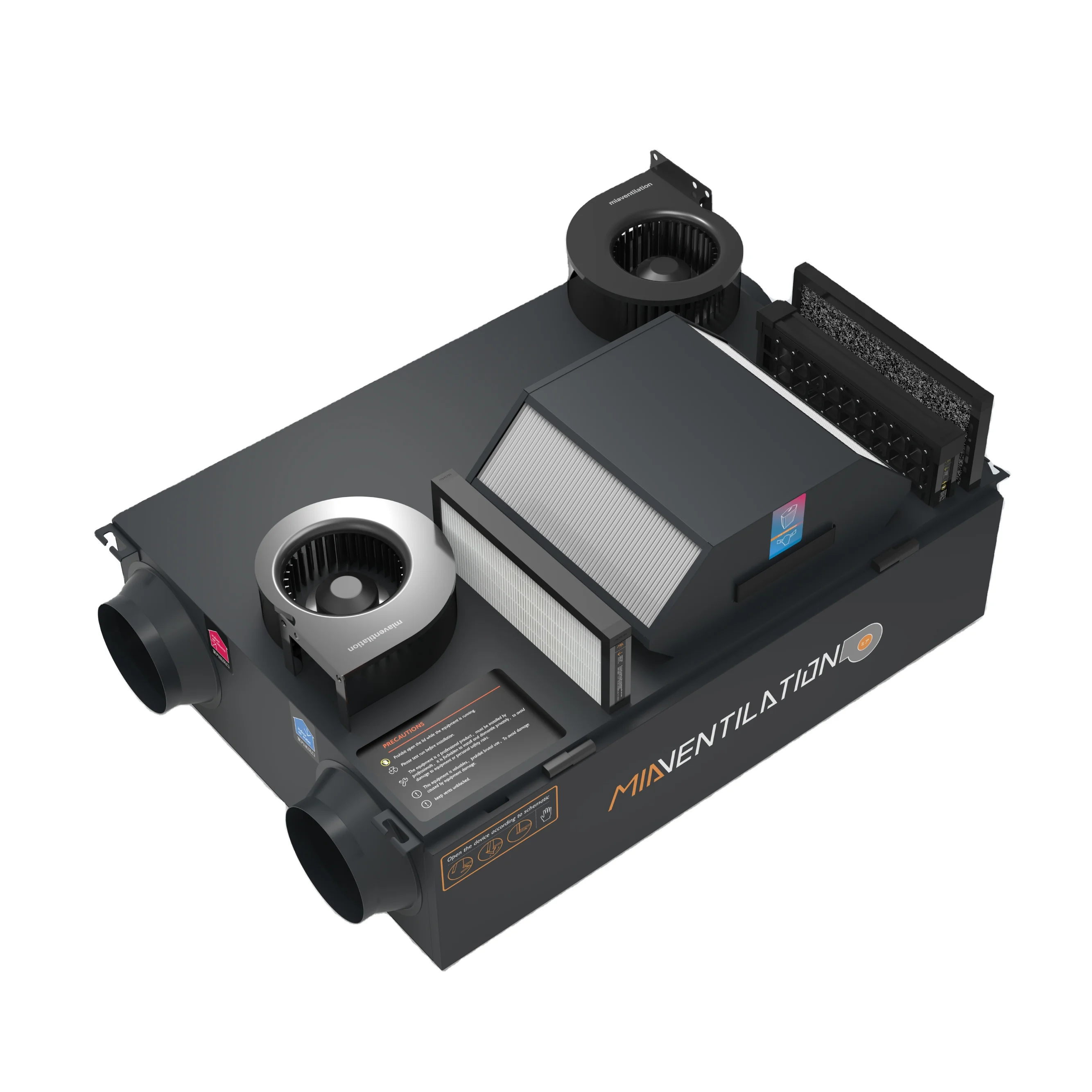 350m3/h air hrv ventilation heat recovery ventilation system