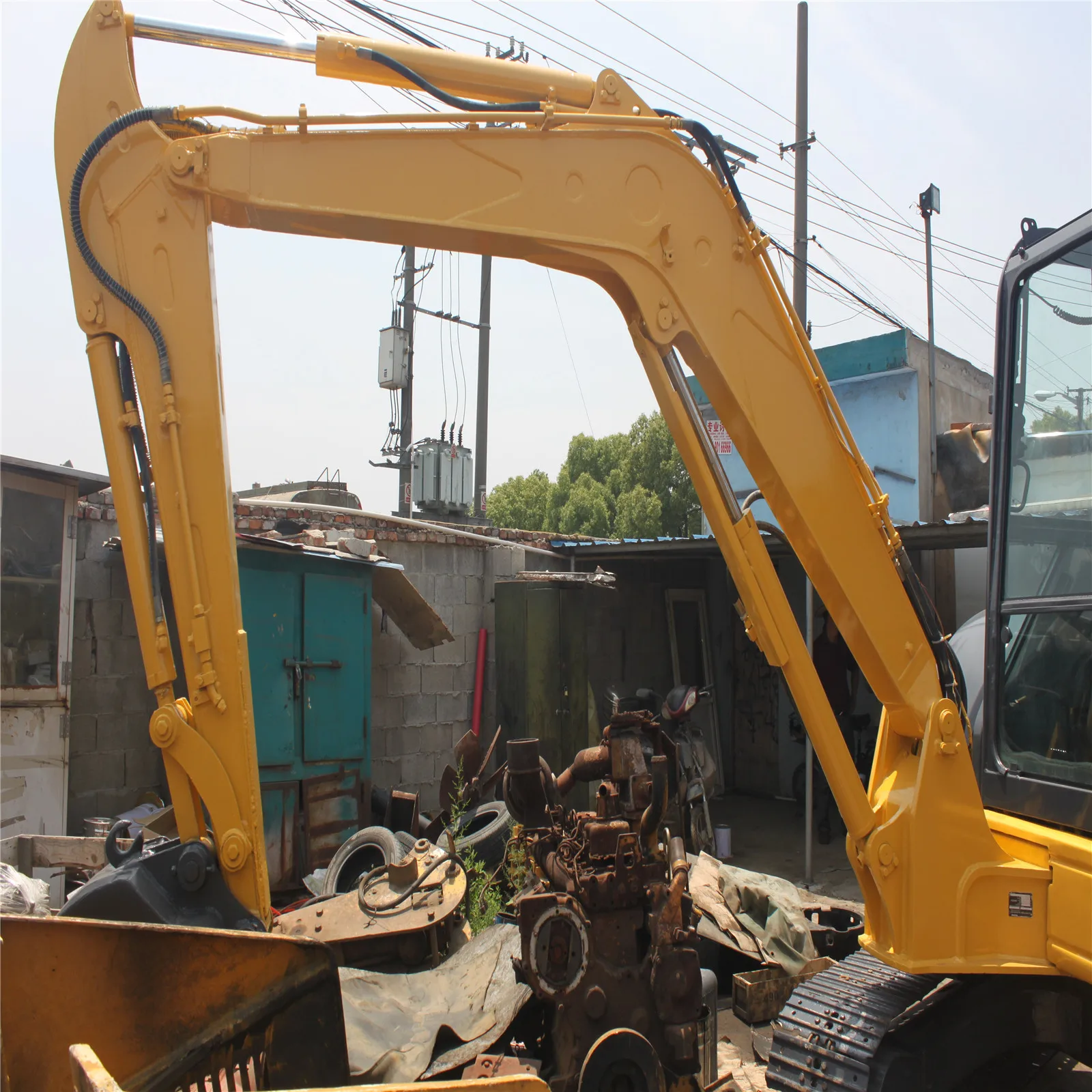 Komatsu used pc55 mini excavator , komatsu surplus Japan backhoe , komatsu pc35 pc40 pc55 pc60 digger for sale