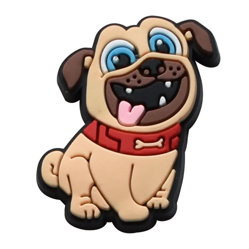 Mexico theme shoe lace charms for kids 2022 cute dog croc charms latest shoe accessories custom logo diy