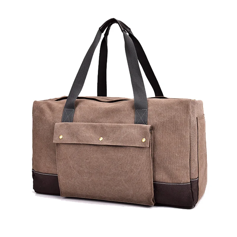 Большая индивидуальная мужская дорожная Холщовая Сумка для путешествий от производителя