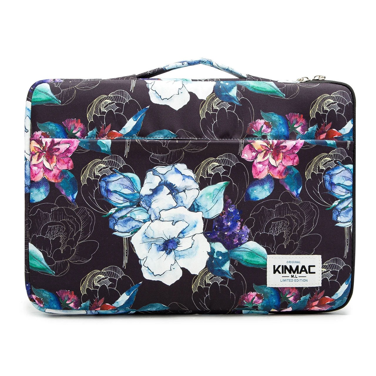 Kinmac Herbaceous Peony  laptop bag notebook briefcase laptop sleeve bag in water-proof fabric for women for college 12 inch