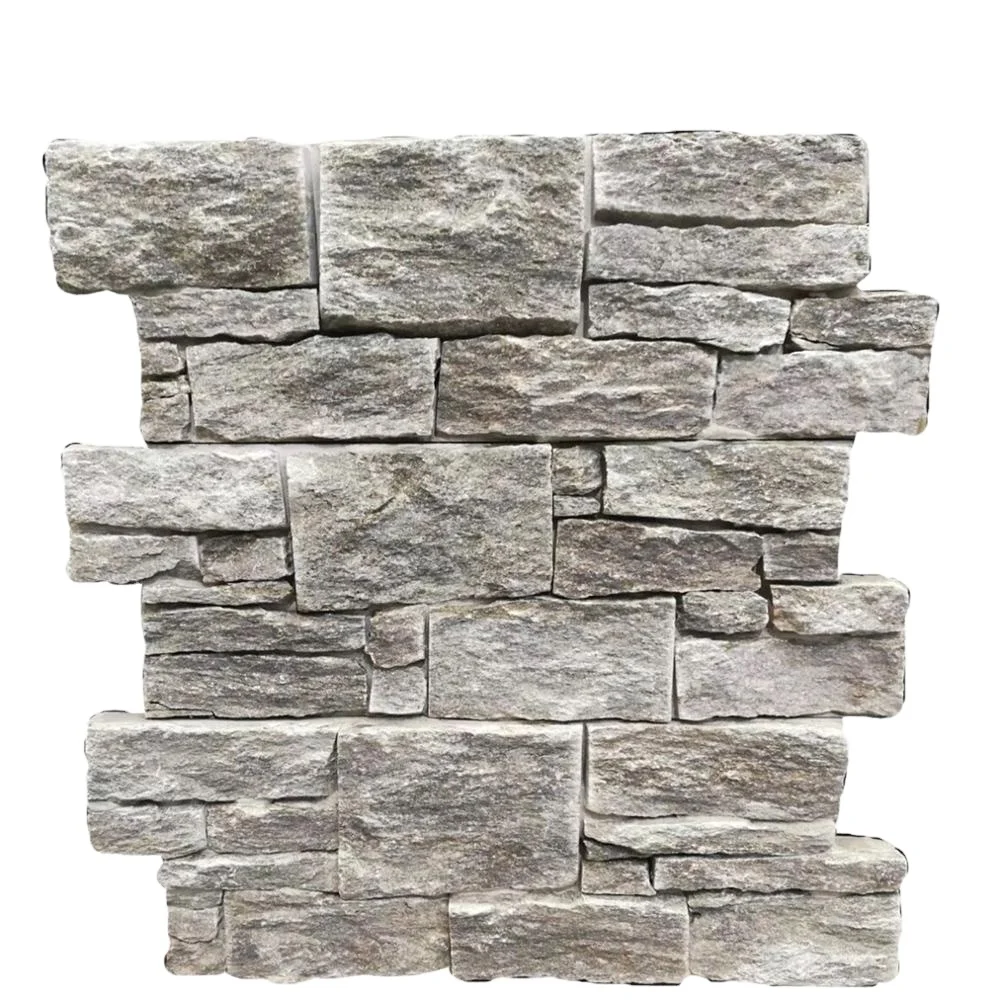 Natural Green Quartzite Cement Wall Cladding Ledge Stone