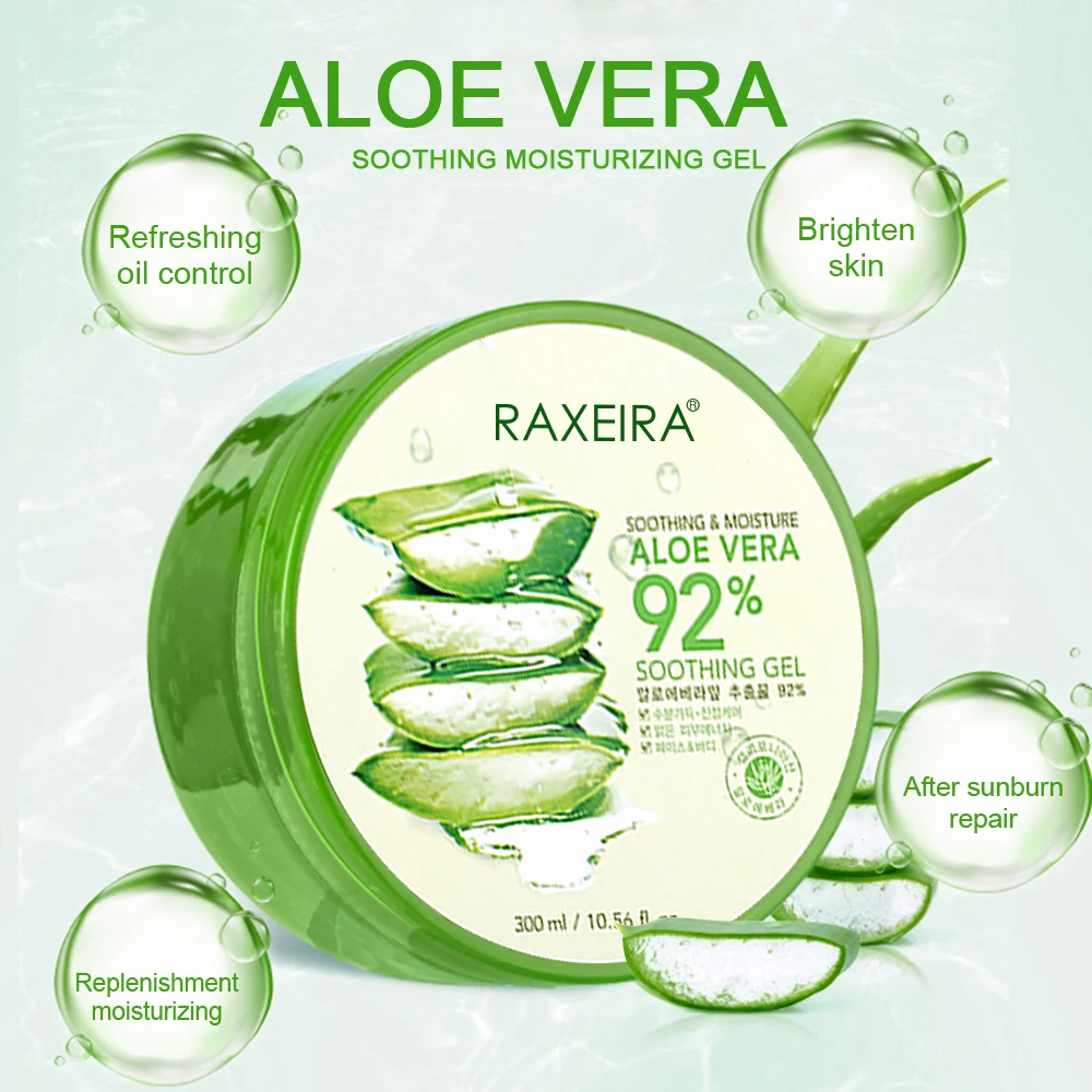 Bulk Organic Moisturizing & Nourishing Aloe Vera Soothing Gel For Acne Factory Price Aloe Vera Extract Face Cream