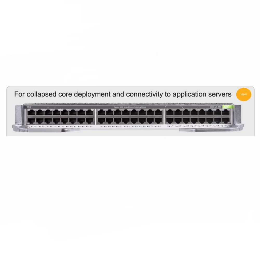 C9600 Series Switch card module C9600-lc-48tx=
