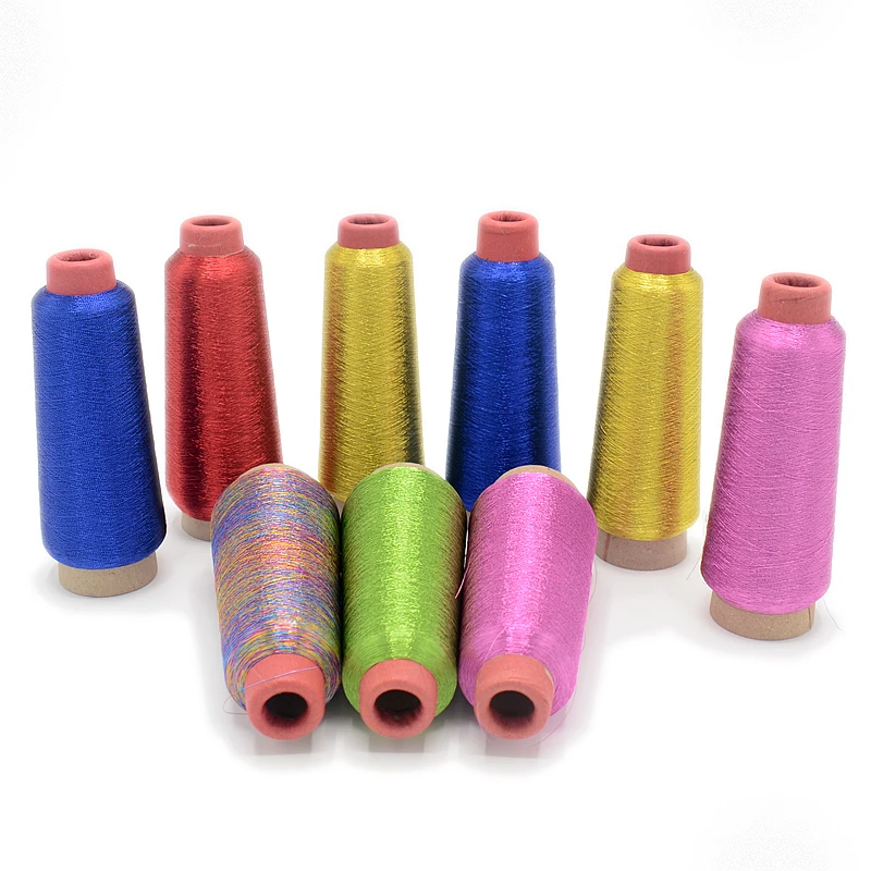 Pure Gold And Silver Ms Type Metllic Sewing Thread Yarn For Embroidery