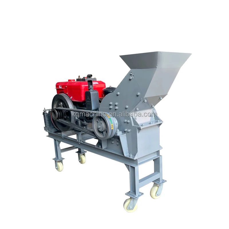 China Factory Portable Mobile Hammer Crusher Limestone Gold Mining Coal Crushing Machine