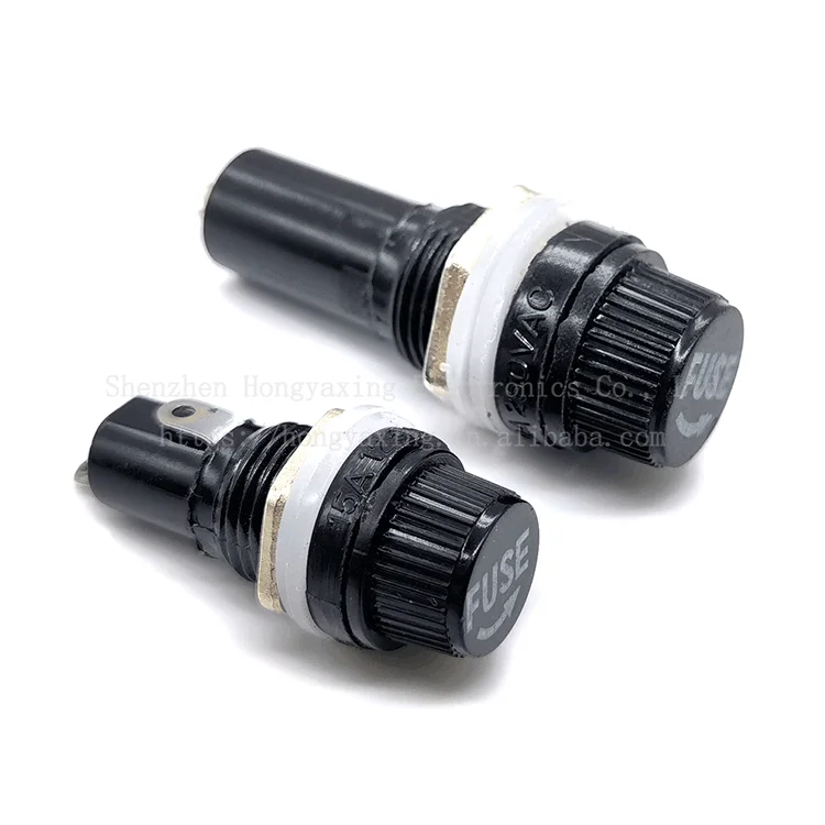 5*20mm 6*30mm PCB Mounted Auto Fuse Clip Holder for Glass Ceramic Tube /PCB/Cord Fuse Holder