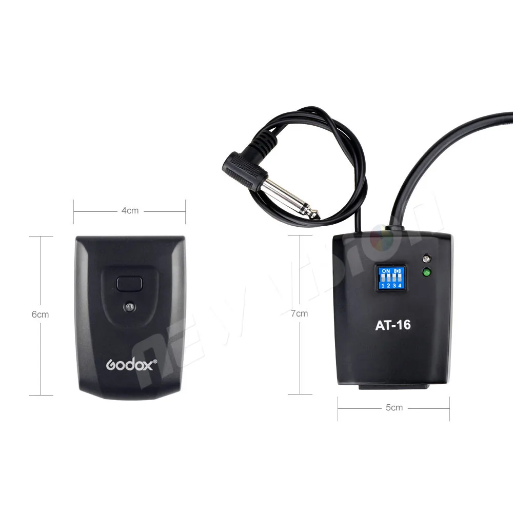 Godox AT-16 Wireless Studio Flash Trigger 16 Channel, AC Power, Sync Speed 1/200s for Canon Nikon Pentax Olympus Samsung