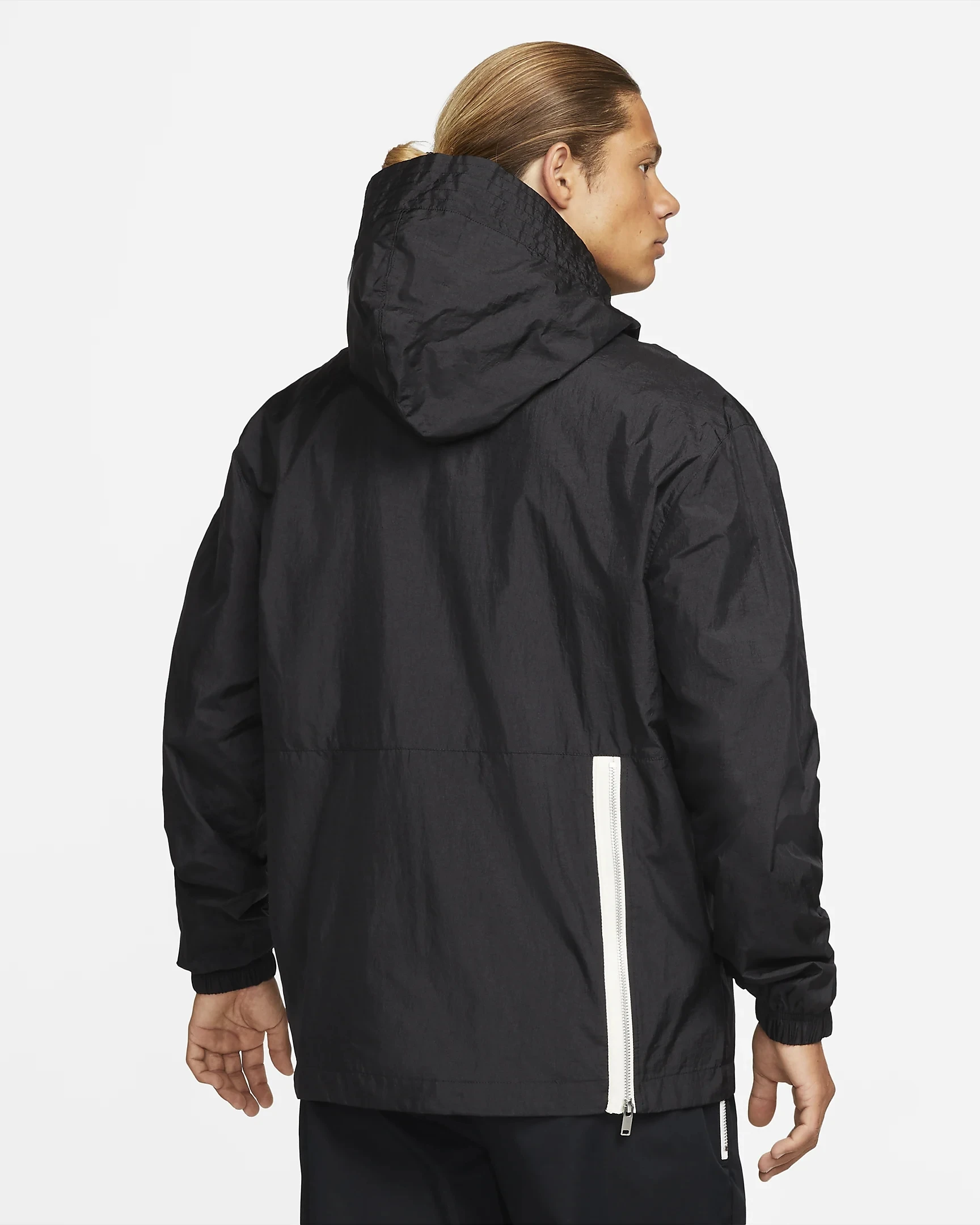 Custom Half Zip Track Windbreaker Sportswear Lightweight Jacket Plus Size Mens Workout Jacket