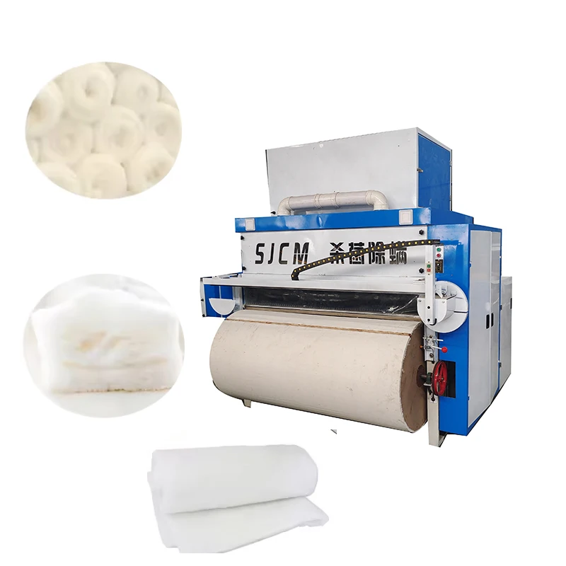 Распродажа машина для прочесывания шерсти открывания и кардинга волокна мини-машина резки хлопка