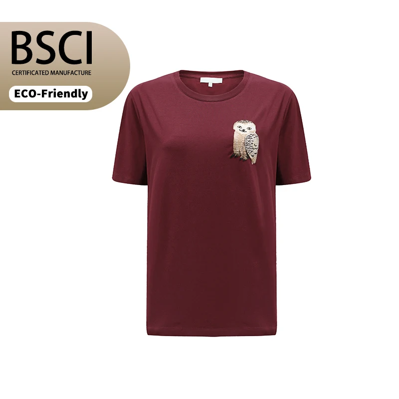 
plain custom designers heavy plus size ladies clothing organic cotton clothes women woman t shirt 