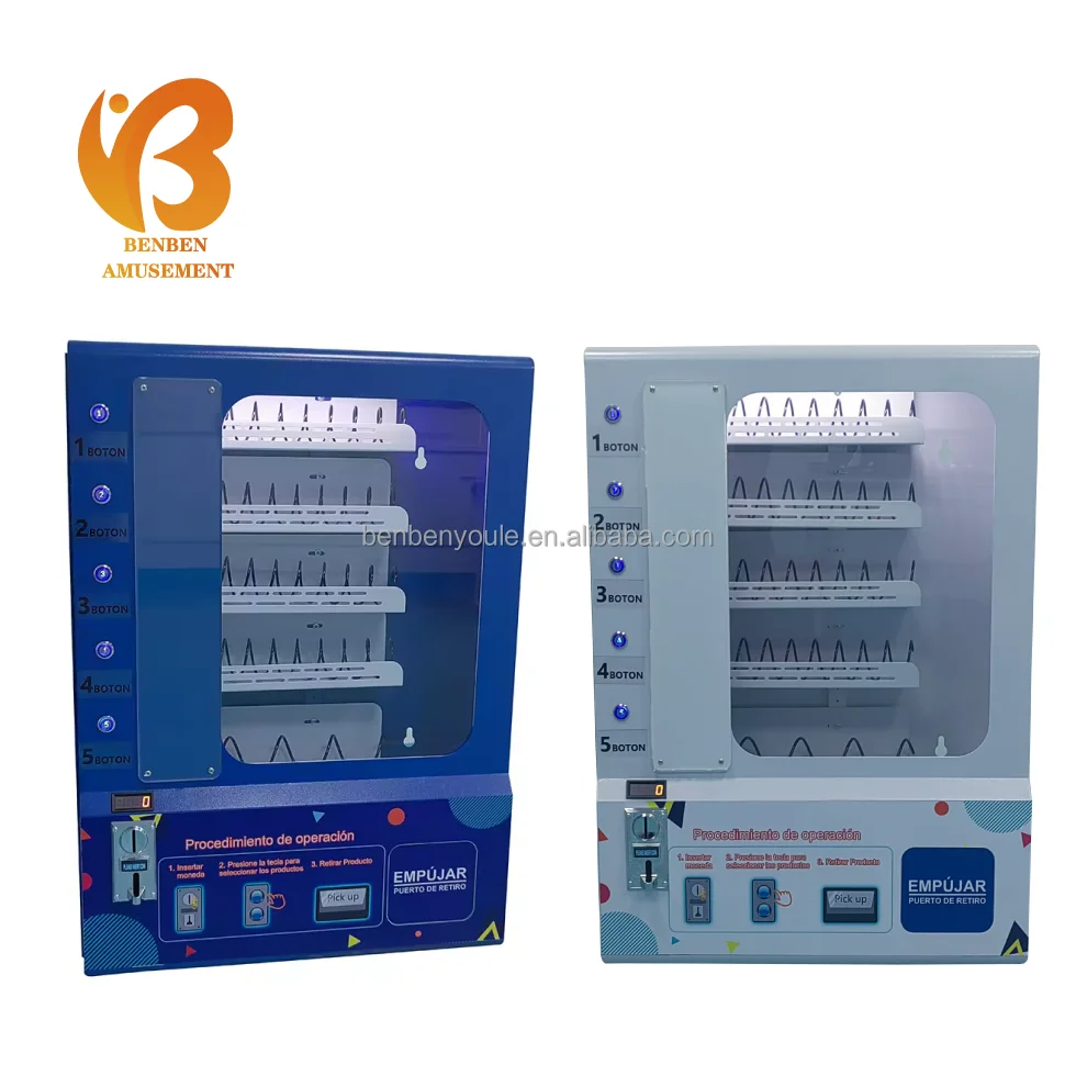 Low Priced Small Mini Vending Machine Food Beverage Cigarette Combination Wall Mounted 24-Hour Vending Machine