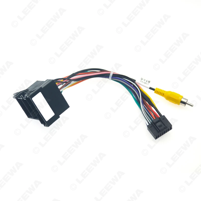 Car Audio Wiring Harness For JAC Refine S2 2015 Aftermarket 16pin CD/DVD Stereo Installation Wire Adapter