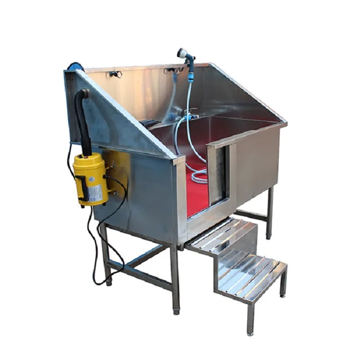 Ванночка для мытья собак и кошек из нержавеющей стали