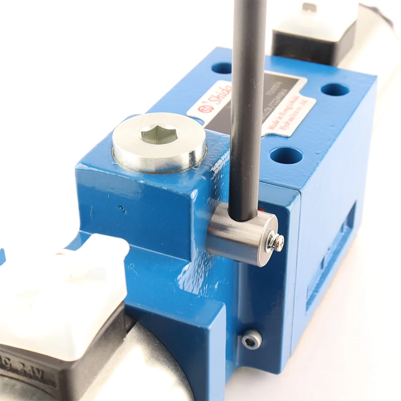 Hydraulic Supplier Direct Acting Directional Slide Valve Directional valve Solenoid manual Reversing Valve 4WEMM10J3X Shida