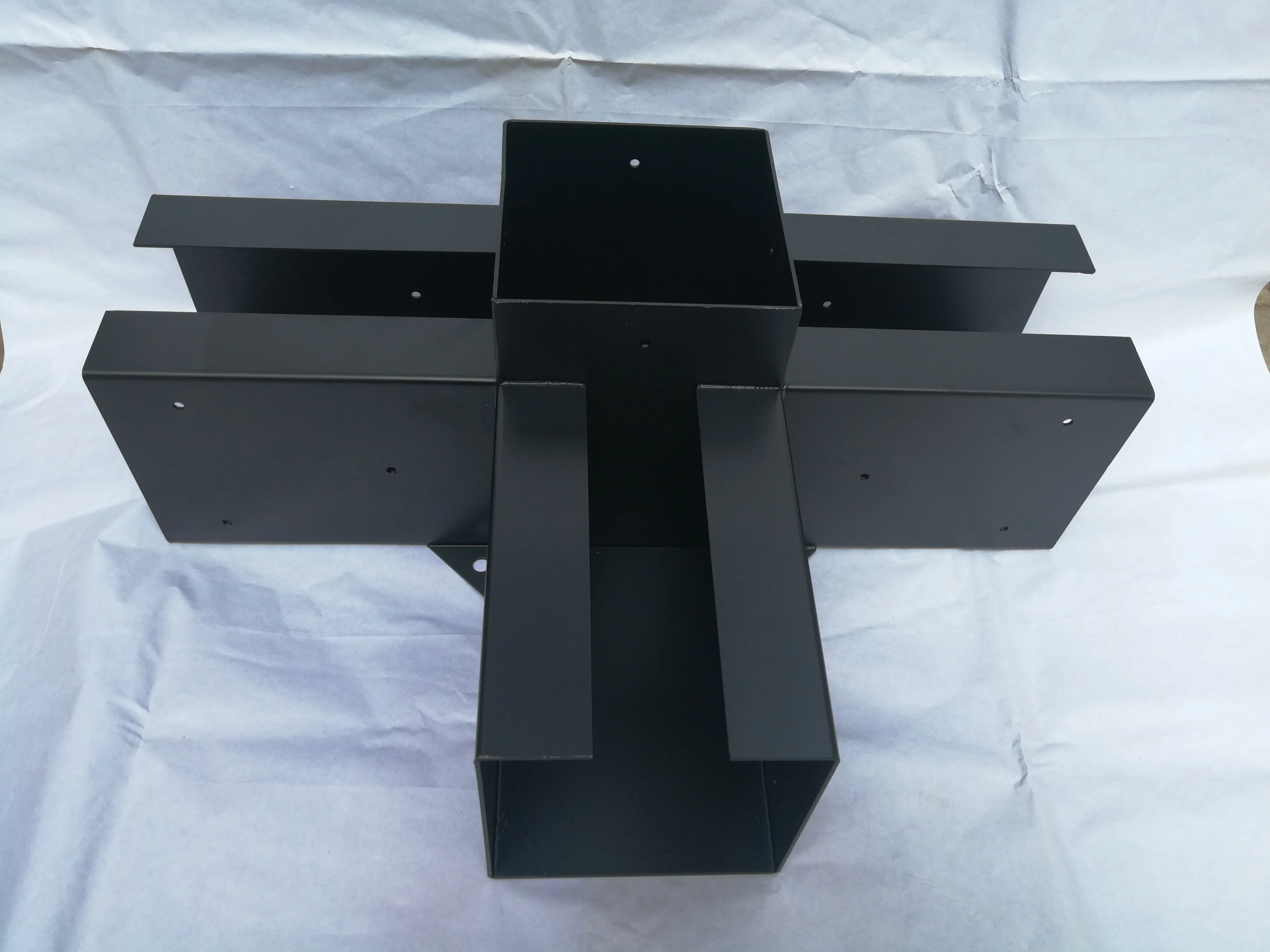 Pergola Brackets Kit 3-Way Pergola Brackets 4-Way Right Angle Corner Bracket Wood-works Post Base Kit