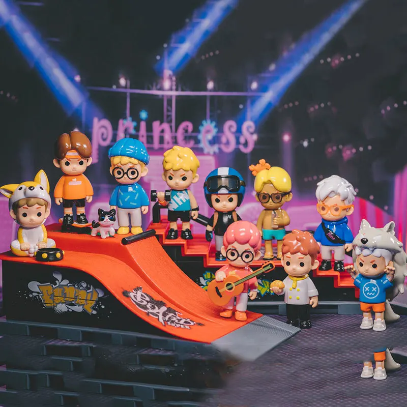 Wholesale Pop Doll Stand Seamless Set Street China Collectible Stand Fashion Style Toys Collector Action Figure