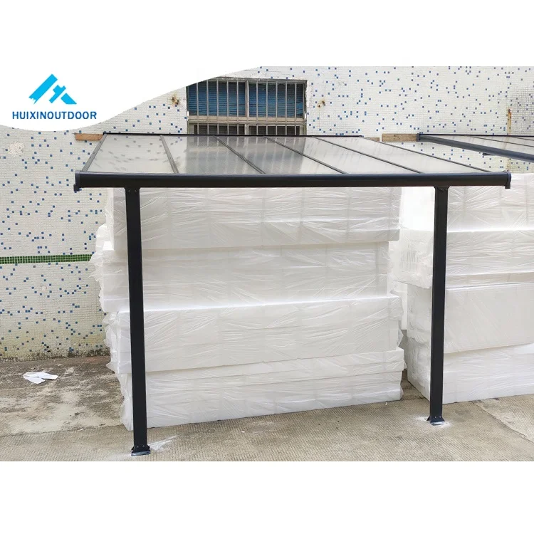 Sunsetter Deck Outdoor Aluminium Poly Balcony Polycarbonate Aluminum Frame Kit Awning Retractable Canopy Patio Cover
