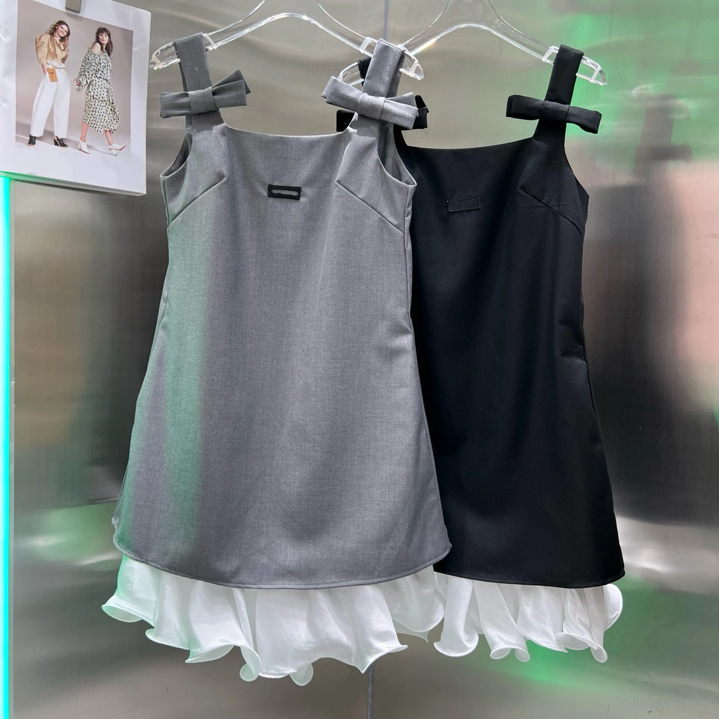 Candice top quality blue washed famous brand fashion show denim jeans designer dresses