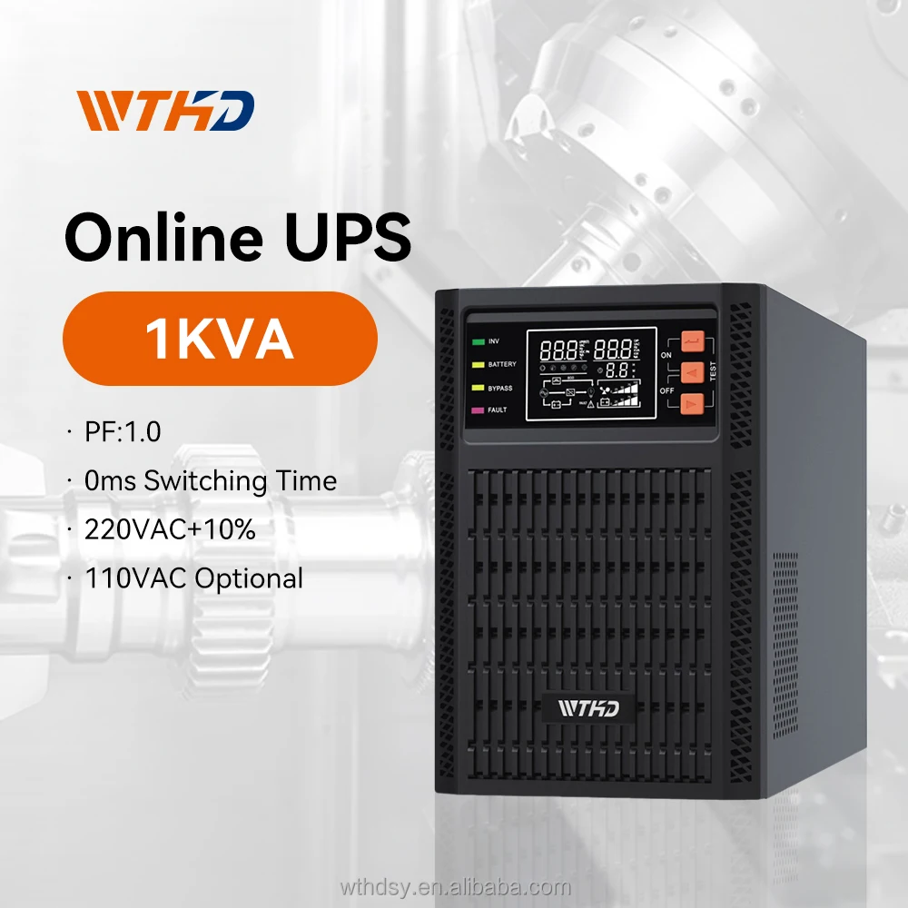Single Phase Online Ups 1kva 2kva 3kva 5kva 6kva 1000va 2000va 3000va Ac Backup Power Supply for Home