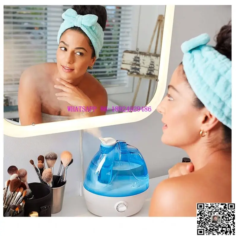 160ML Ultrasonic Air Humidifier Clear Cactus Color Light USB Essential Oil Diffuser Car Purifier Aroma Diffusor Anion Mist Maker