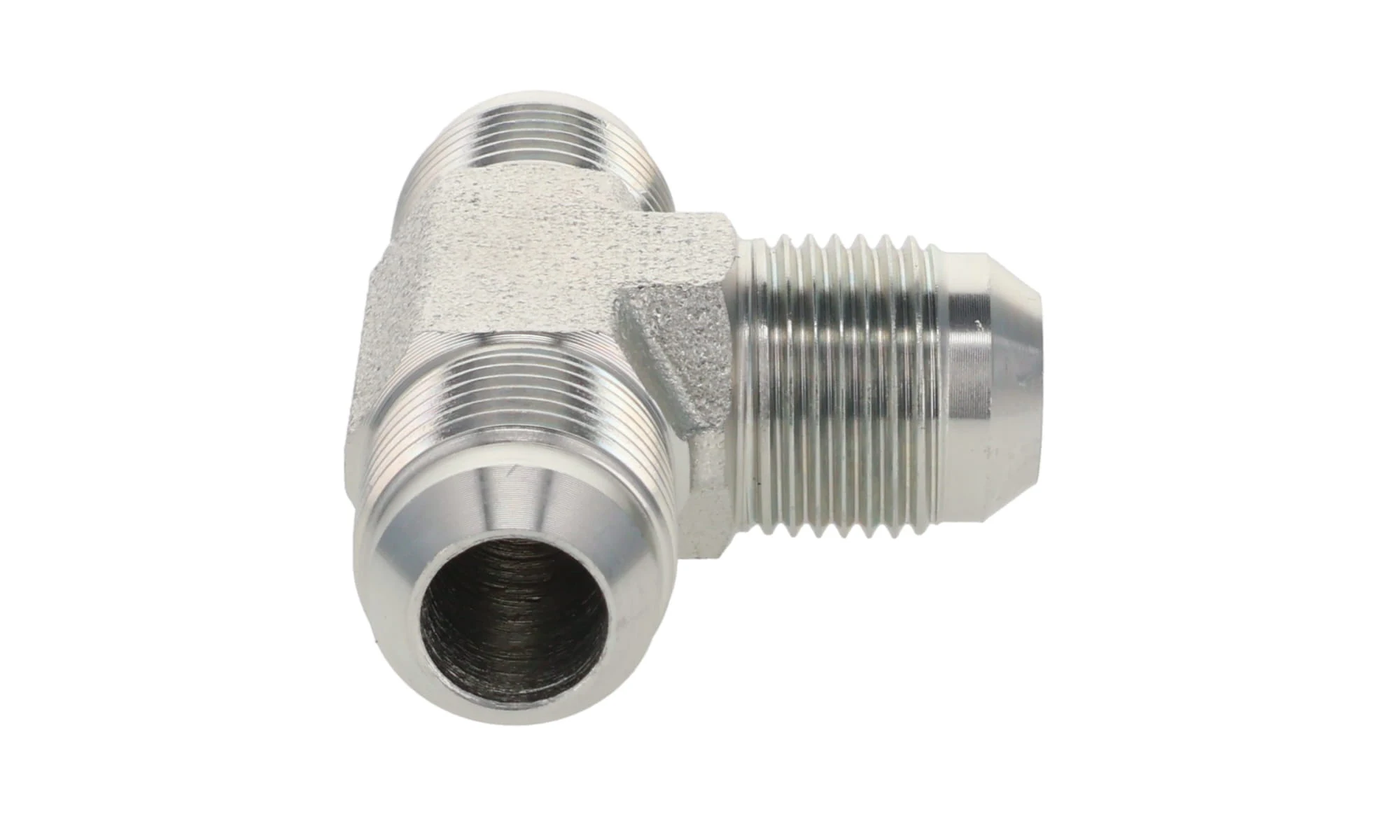 Factory Wholesale 2603 Series Carbon Stainless Steel Male JIC 37 deg Flare Tee Fitting Forged Hydraulic Hose Adapters