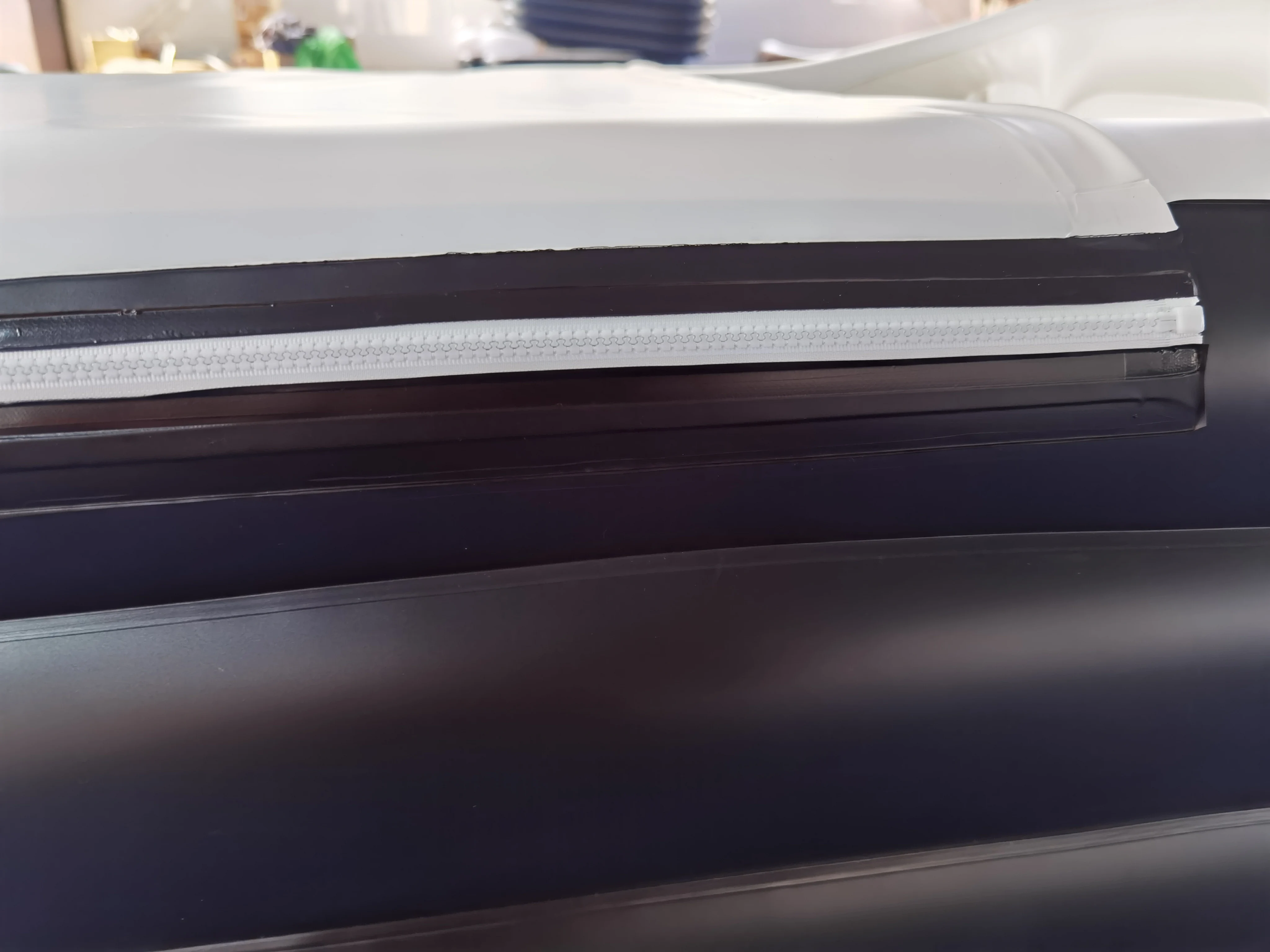 152*82*54cm Black Color Mini Adult Inflatable Portable Bathtub With Electron Air Pump