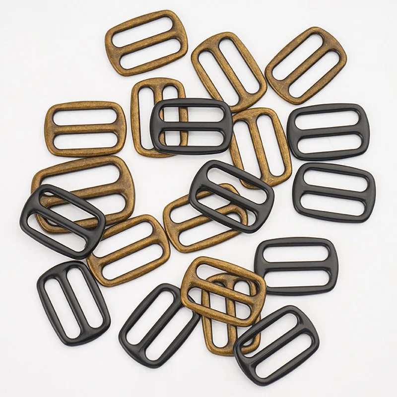 Dog Collar 5/8 Inch Pet Collar Triglide Strap Buckle 9 Colors Cat Buckle Slider 16mm Metal Alloy Adjustable Slider Buckle