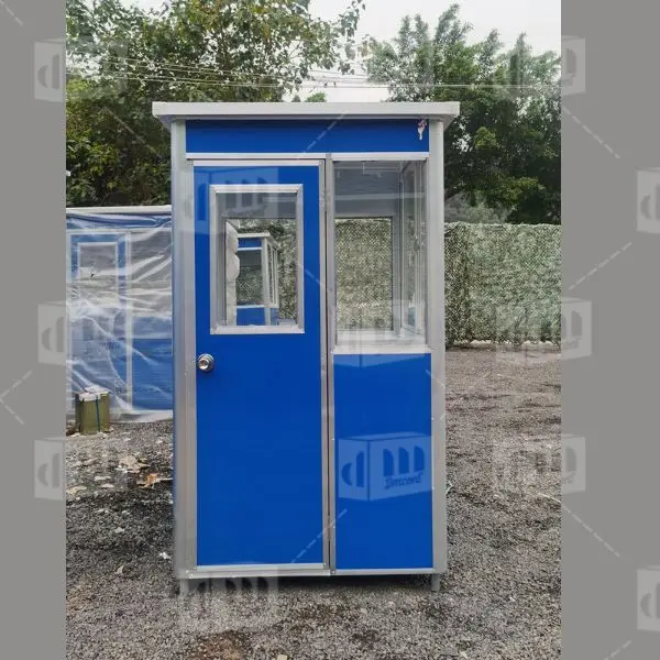 Dreammaker Detachable Standard Size Outdoor Prefabricated Portable Stainless Steel Sentry Box Guard House Security Booth Parking